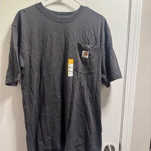 Carhartt Men's Dark Gray Short Sleeve Tee